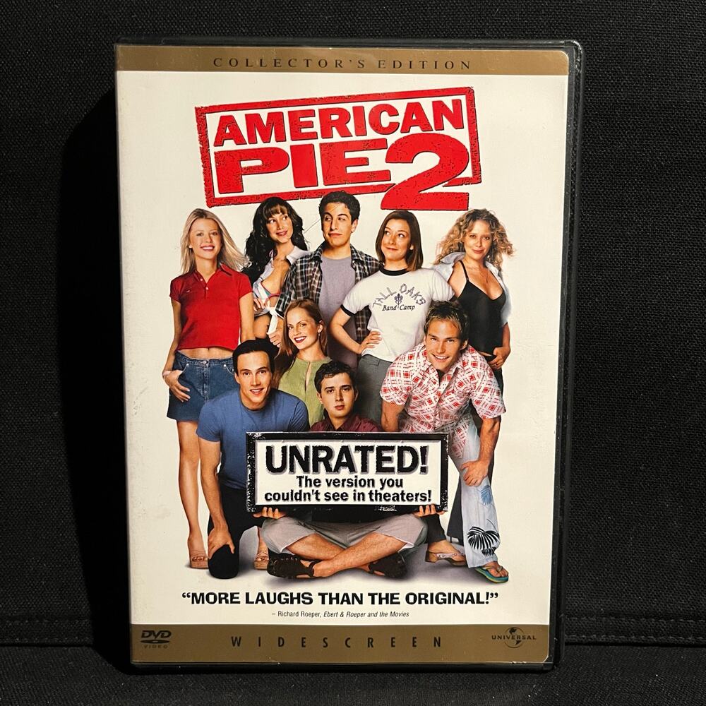 American Pie 2 DVD Unrated Collector’s Edition (2001) Widescreen Comedy